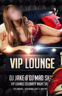 酒吧娱乐宣传海报图片