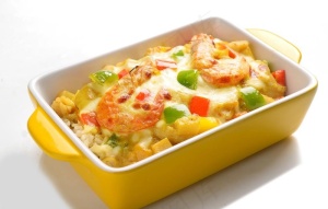 海鲜焗饭图片