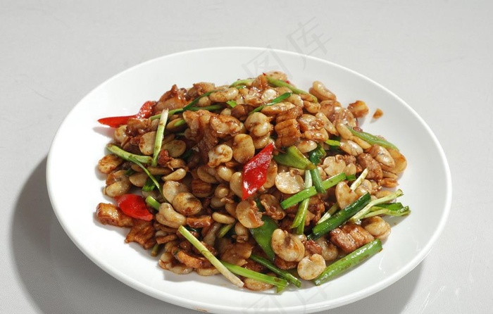 肉炒大豆瓣图片