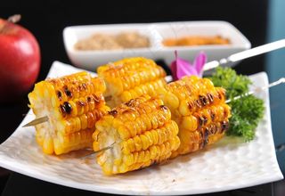 烤玉米图片