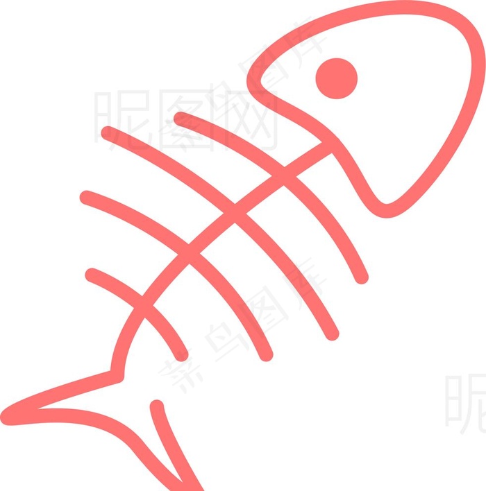 鱼骨图片