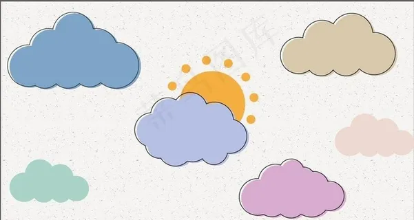 卡通云图片