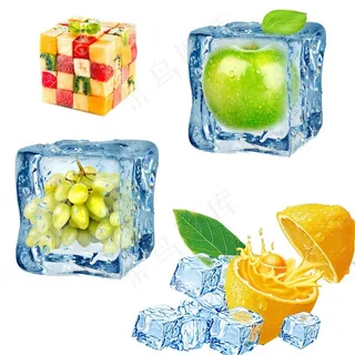 冰镇水果 水果魔方图片