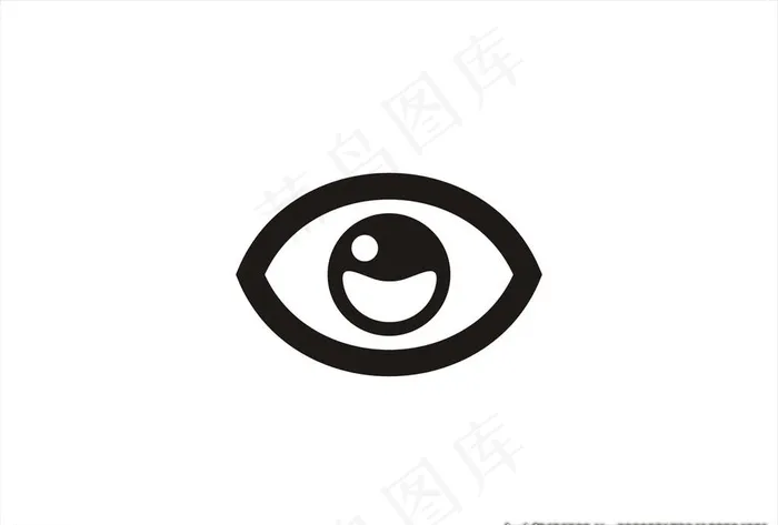 眼睛设计图标图片cdr矢量模版下载