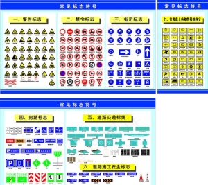 汽车常见标志符号图图片
