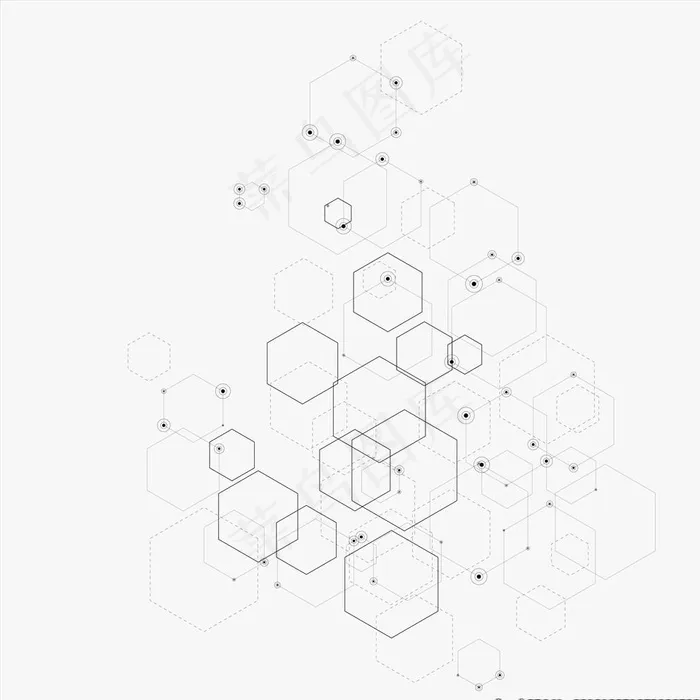 白色几何背景图片ai矢量模版下载