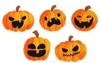 矢量万圣节南瓜图片
