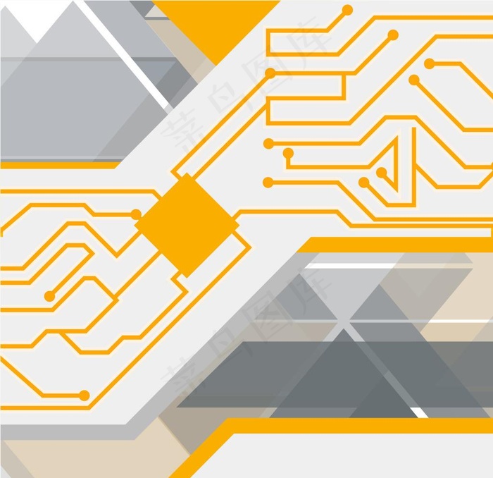 机械线条科技背景图片