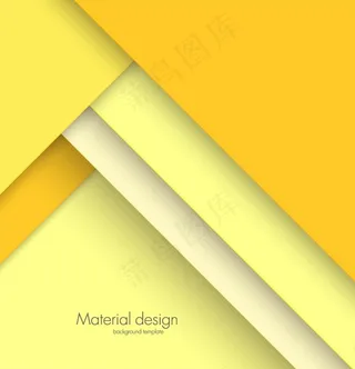 黄色层叠纸张背景图片