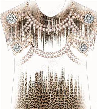 时尚女装印花图片