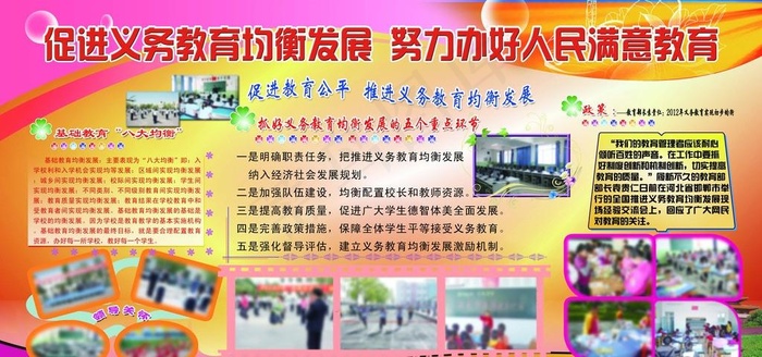 促进义务教育均衡发展图片(6614X3307(DPI:70))psd模版下载