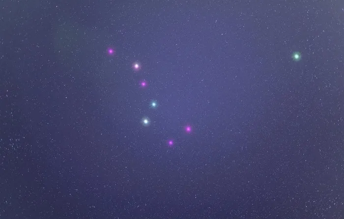 北斗和北极星图片