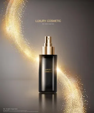 华丽化妆品海报图片