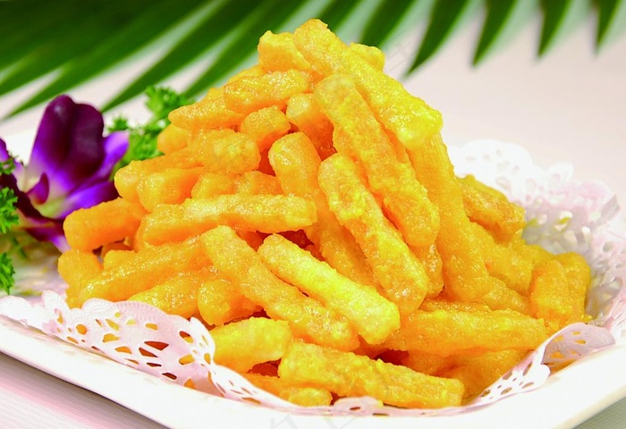 蛋黄焗南瓜图片