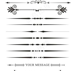 分割线标题线图片