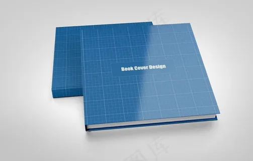 硬壳厚书籍样机图片