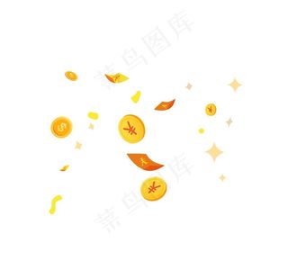 金币元素图片