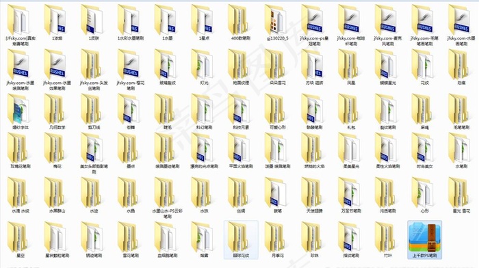 千寺PS笔刷图片(7085X4726(DPI:300))psd模版下载