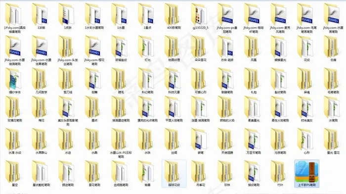 千寺PS笔刷图片(7085X4726(DPI:300))psd模版下载