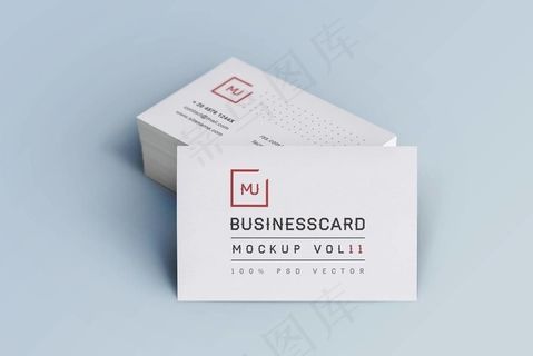 名片样机图片