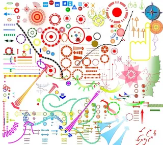 城规建筑环境景观设计分析图箭头图片