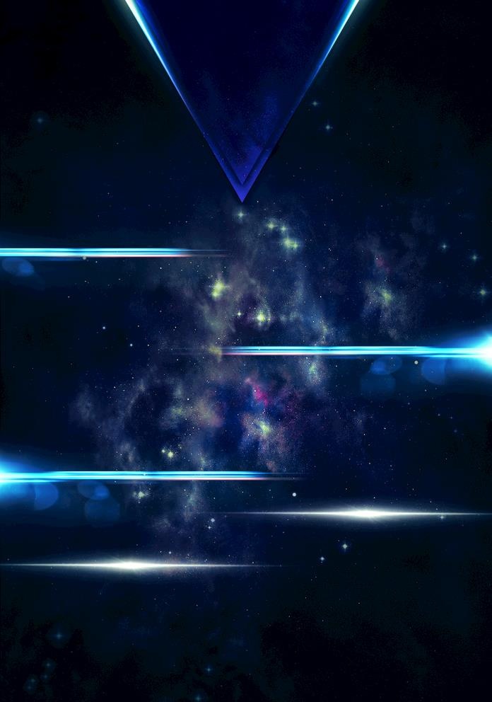 星空海报图片(2075X3051(DPI:300))psd模版下载