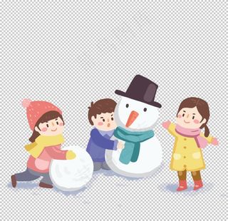 雪人图片