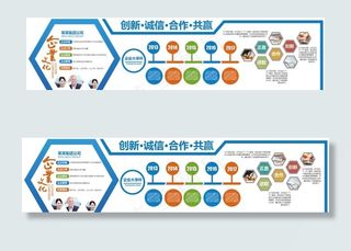企业文化墙图片