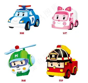 变形警车珀利安巴海利罗伊图片
