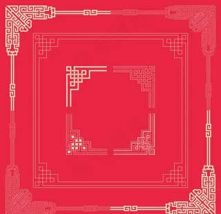 中式边框图片