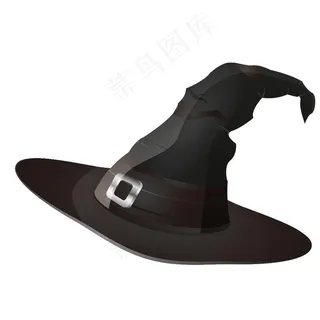巫师帽矢量素材图片