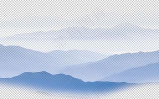 水墨山水素材图片