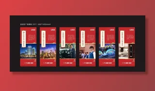 地产 展架 物业 智能锁图片