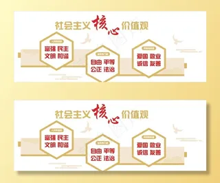 *核心价值观文化墙图片