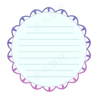 花边文本框图片