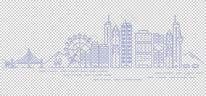城市剪影图片