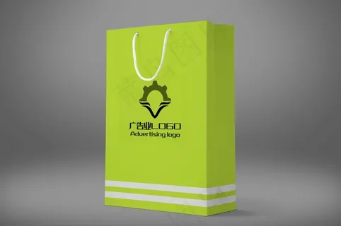 手提袋效果图贴图图片