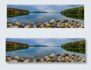 田园全景风景图片