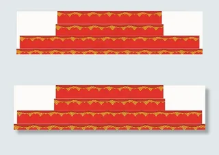 结婚门厅柱子顶部布置图 2图片