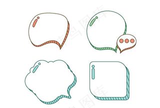 气泡对话框图片