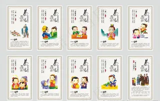 弟子规展板图片