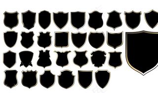 30种盾的样式图片