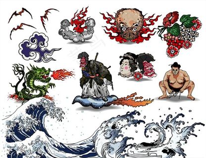 日本元素图片