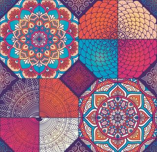 民族风背景图片