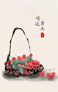 中式装饰画图片