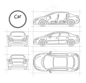 汽车 小车 矢量车 车LOGO图片