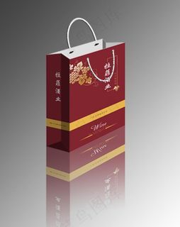 酒手提袋图片