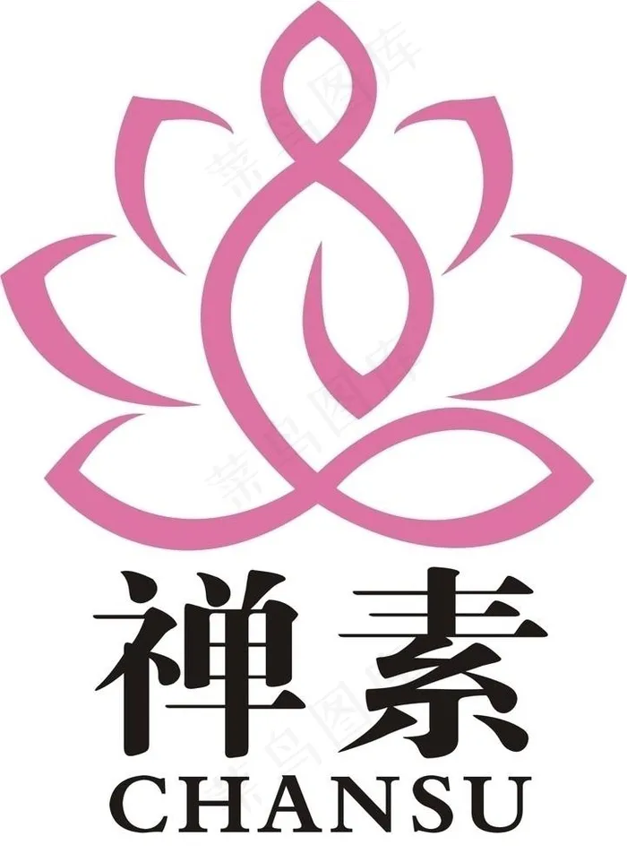禅素logo图片cdr矢量模版下载