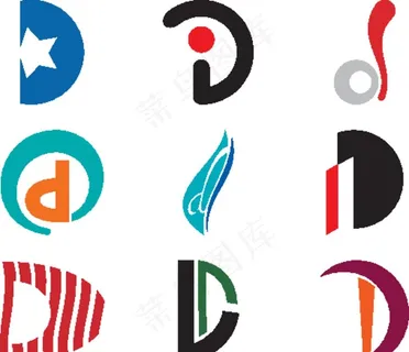 D标志图片