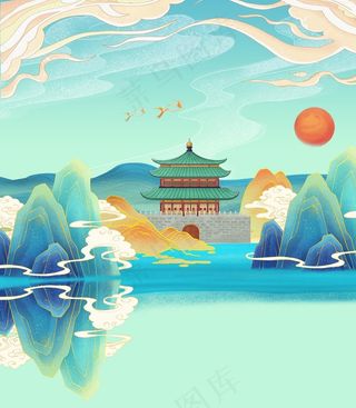 中国风背景图片